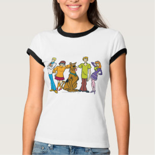 Ganze Gruppe 14 Mystery Inc T-Shirt