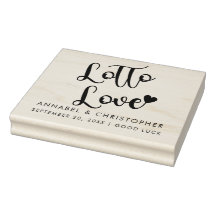 ganze Lotterie Liebe Ticket Gastgeschenk Hochzeit