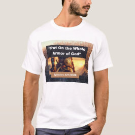 Ganze Rüstung Gottes - Kurzer Sieb Weißer T - Shir T-Shirt
