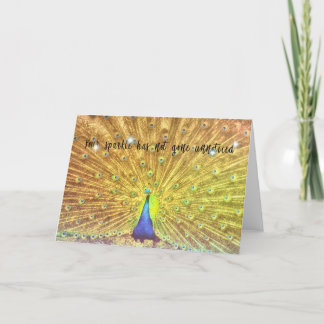 GANZEN TAG Grußkarte SPARKLE Dankeskarte