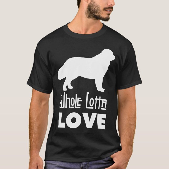 Ganzer Lotta-Liebe Newfie T - Shirt - für Männer (Vorderseite)