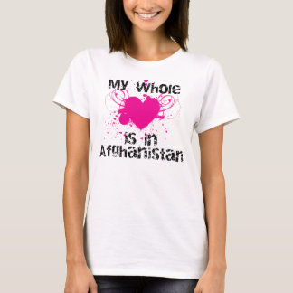 Ganzes Herz (Afghanistan, Rosa) T-Shirt