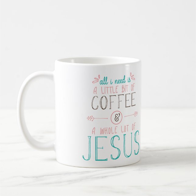 Ganzes Los von Jesus Kaffeetasse (Links)