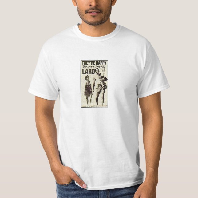 ganzes Lotta-Schweinefett T-Shirt (Vorderseite)