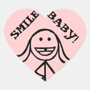 Gap dothée girl, Smile Baby ! Autocollants