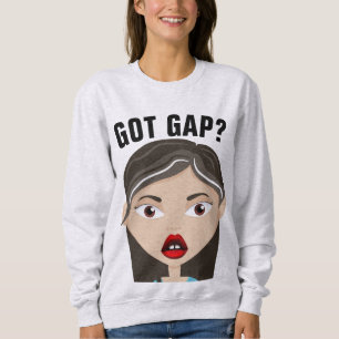 GAP TOOTH NIEDLICHE MÄDCHEN T - Shirt