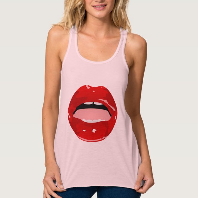 Gap zahnGirl, Rote Lippen T - Shirt (Vorderseite)