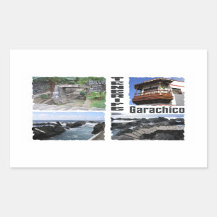 Garachico, Aufkleber auf Teneriffa