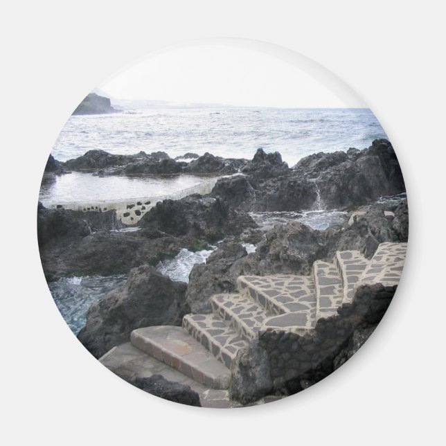 Garachico, Sondermagnet auf Teneriffa Magnet (Vorne)