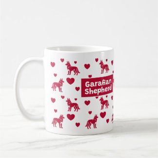 Garafian Shepherd Tasse mit rotem Herzen