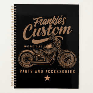 Garage de motocyclette Bobber personnalisé