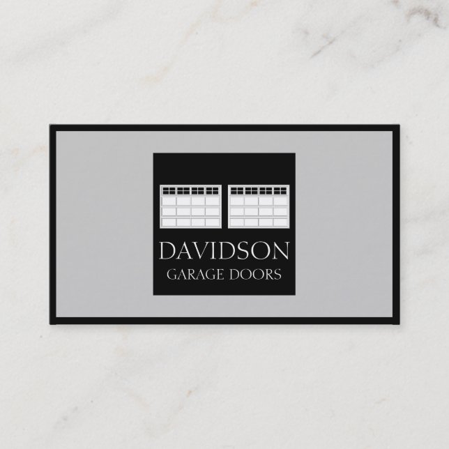 Garage Door Company Visitenkarte (Vorderseite)