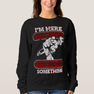 Garage für mechanische Reparatur Sweatshirt