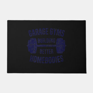 Garage Gyms Building Better Homebodies Barbell Gym Fußmatte