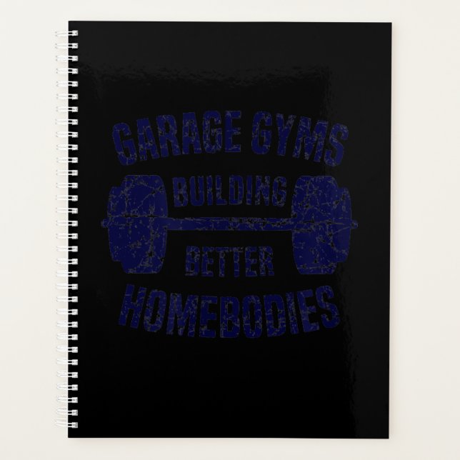 Garage Gyms Building Better Homebodies Barbell Gym Planer (Vorderseite)