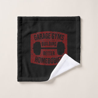 Garage Gyms Building Better Homebodies Barbell Gym Waschlappen