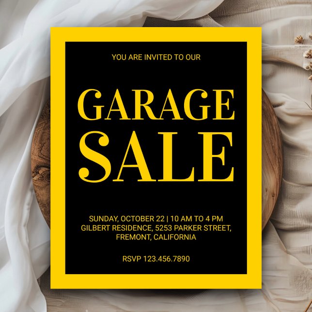 Garage Sale Flyer (Von Creator hochgeladen)