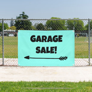 GARAGE SALE! Pfeil-Banner Banner