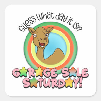 Garage Sale Stickers — Rate mal, was für ein Tag e