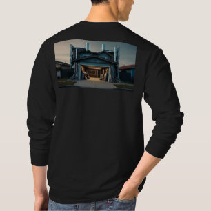 Garage Tech Upgrade Herren schwarzes Langarmshirt T-Shirt