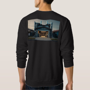 Garage Tech Upgrade Herren schwarzes Sweatshirt Rü
