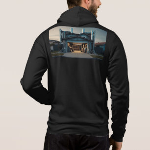 Garage Tech Upgrade Männer schwarze Bella Kapuzenp Hoodie