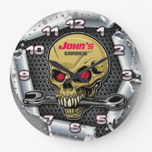 Garage Tools Man Cave Personalizable Retro-Style
