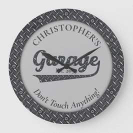 Garage Touch keine große Uhr