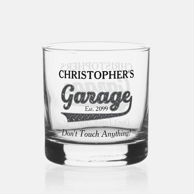 Garage Touch nichts Trinkbehälters Whiskyglas (Vorderseite)