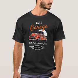 Garage Vaters 50 Chevy Funny Slogan Orange T-Shirt