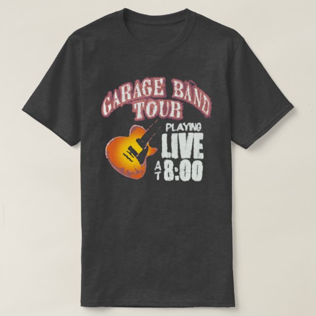 GarageBand Tour T-Shirt (Design vorne)