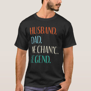 Garagen-Ehemann-Vater-Mechaniker-Legende-Reparatur T-Shirt