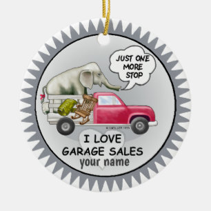 Garagenabteilung Keramik Ornament