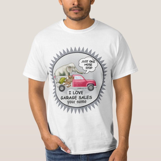 Garagenabteilung T-Shirt (Vorderseite)