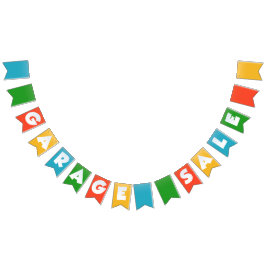 Garagenhändlerfahnen Wimpelkette