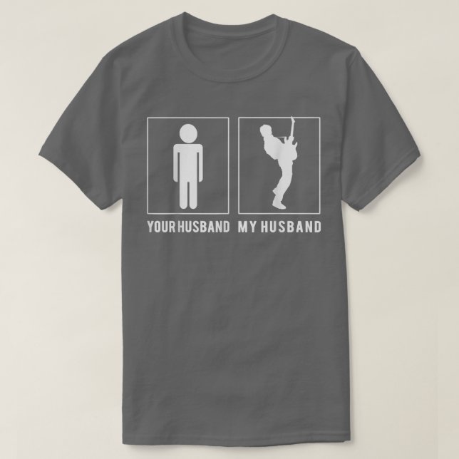 GARANTIEREN SIE IHREN HUSBAND MEIN HUSBAND T SHIRT (Design vorne)
