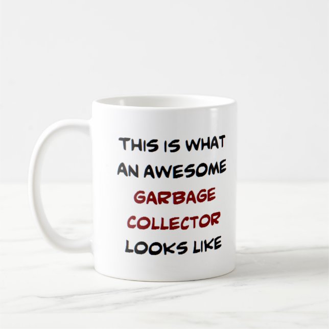 garbage collector, awesome kaffeetasse (Links)