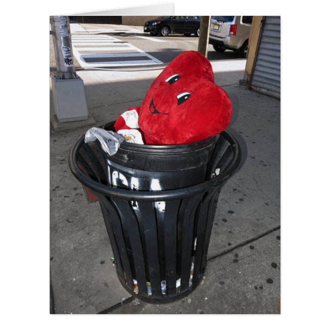 Garbage Heart BIG Anti-Valentine (Vorderseite)