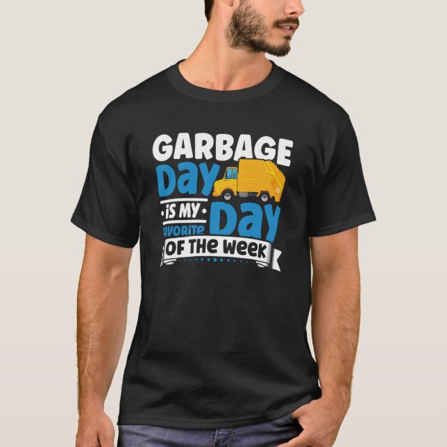 Garbage Truck Apparel Recyling for Toddler Boys T-Shirt (Vorderseite)