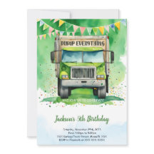 Garbage Truck Birthday