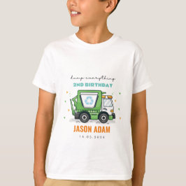 Garbage Truck Kids Tshirts Geburtstagsparty