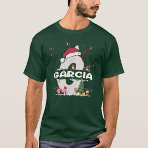 Garcia Christmas Shirt mit Garcia Name für lustige