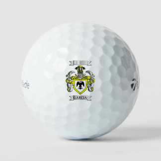 GARCIA-FAMILIENNAMEN-SCHILD UND -WAPPEN GOLFBALL