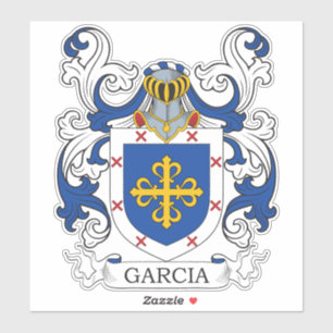 Garcia Familienwappen Aufkleber