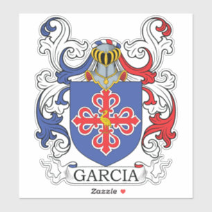 Garcia Familienwappen Aufkleber
