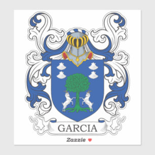 Garcia Familienwappen Aufkleber