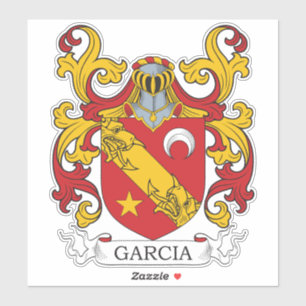 Garcia Familienwappen Aufkleber