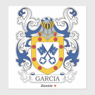 Garcia Familienwappen Aufkleber
