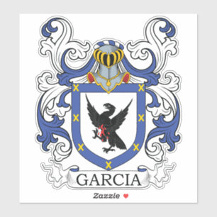 Garcia Familienwappen Aufkleber
