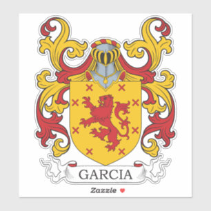 Garcia Familienwappen Aufkleber